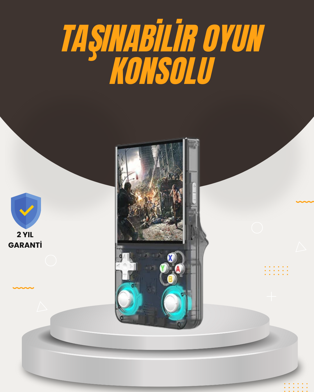 TV Bağlantılı 64GB Hafızalı Retro Oyun Konsolu - Lisinya