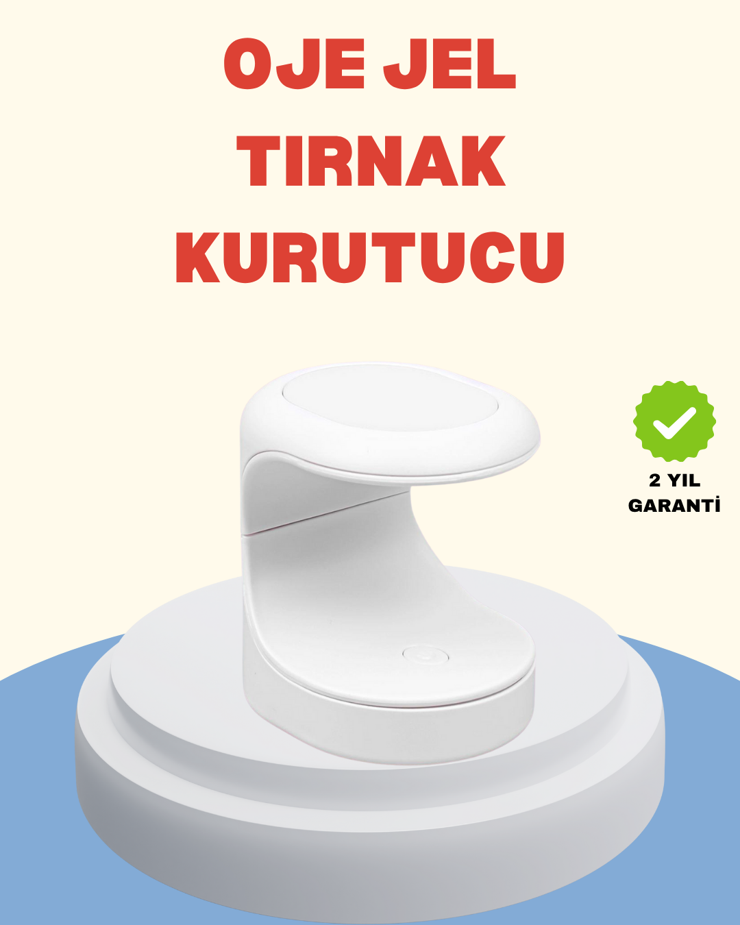 USB Bağlantılı Tırnak Kurutucu – Bilgisayar ve Powerbank ile Uyumlu - Lisinya