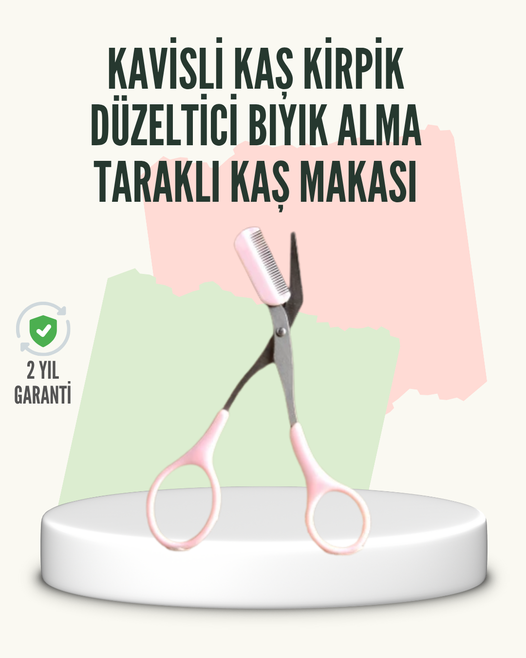 İnce Uçlu Çok Amaçlı Kaş Makası - Lisinya