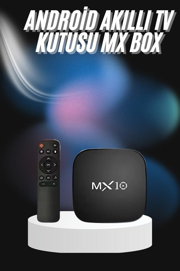 2.4G Wifi Tv Box Medya Oynatıcı TV Uyumlu MX Box Kutusu Android TV - Lisinya