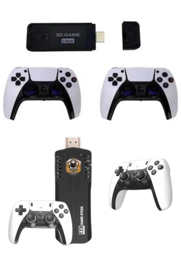 20.000 Oyunlu Kablosuz Çift Kol Retro Oyunlar Çift Kollu Game Stick - Lisinya