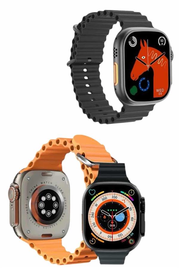 2025 Model Akıllı Saat Çift Kordon Ios Ve Android Arama Cevaplama Sesli Asistan - Lisinya