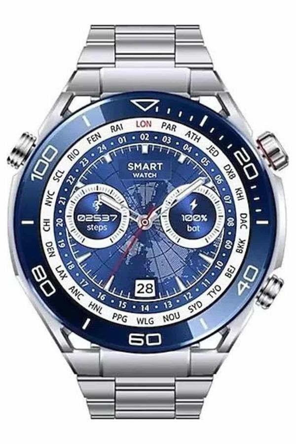 2025 Model Yuvarlak Ekran Android ve İOS Uyumlu GPS Takibi Yapabilen Akıllı Saat - Lisinya