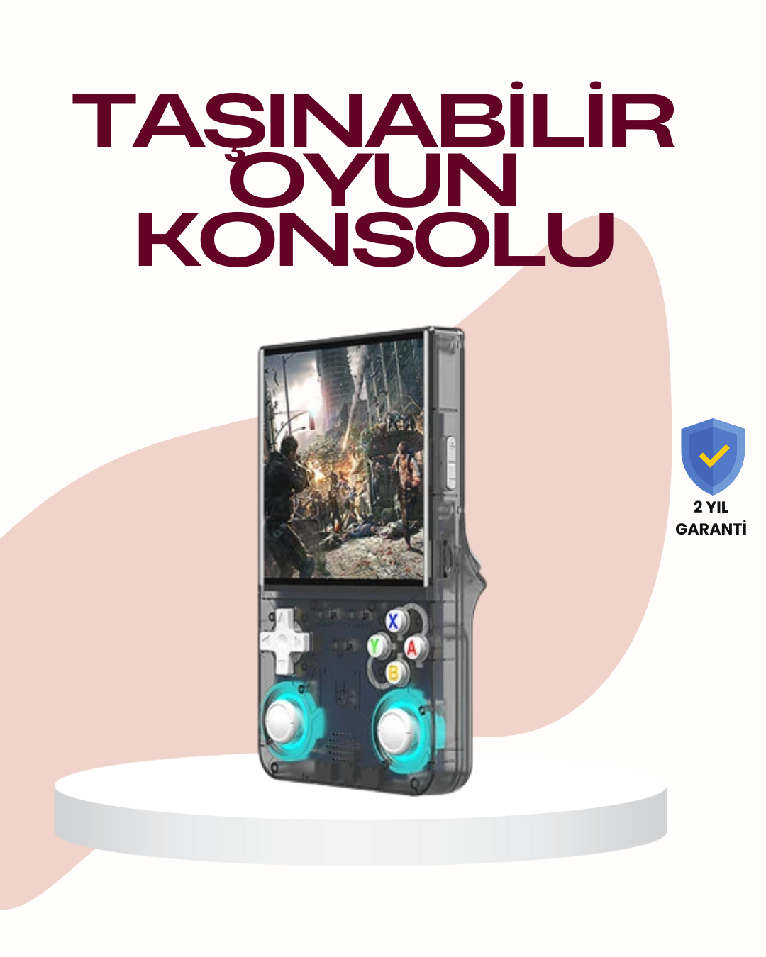 10.000 Klasik Oyunlu Taşınabilir El Konsolu USB Type-C - Lisinya