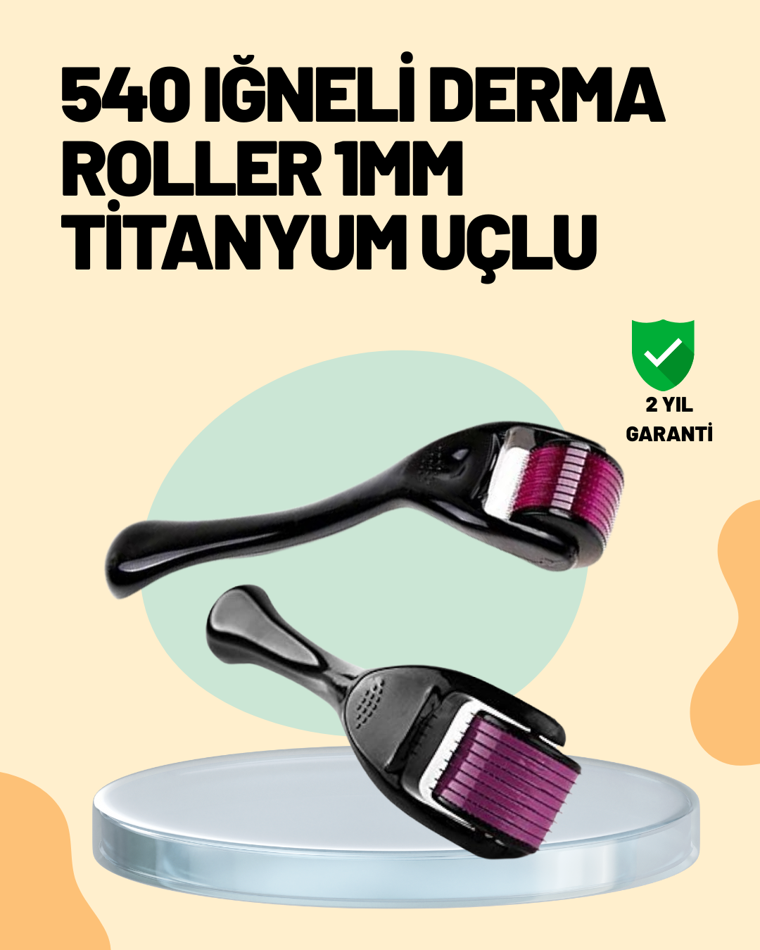 Cilt Yenileyici Derma Roller – Mikro İğneli Bakım Aracı - Lisinya Cilt Yenileyici Derma Roller – Mikro İğneli Bakım Aracı - Lisinya