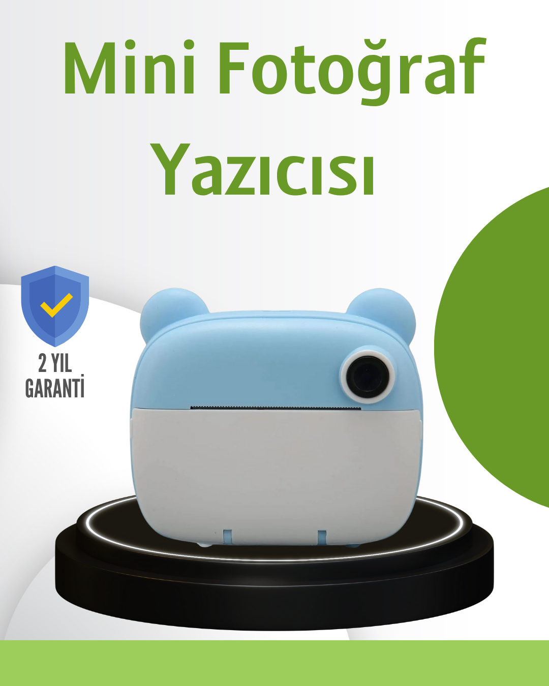 12 Özel Efektli ve Self-Timer Fonksiyonlu Baskı Kamera - Lisinya