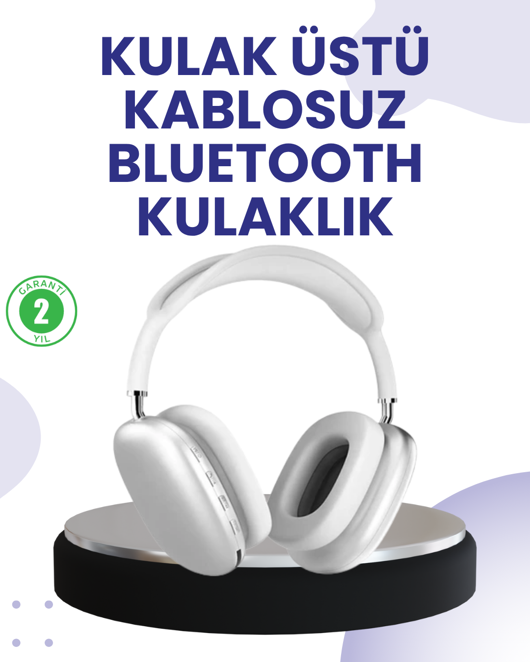400 mAh Bataryalı Kablosuz Kulaklık | BT 5.0, Müzik & Görüşme - Lisinya
