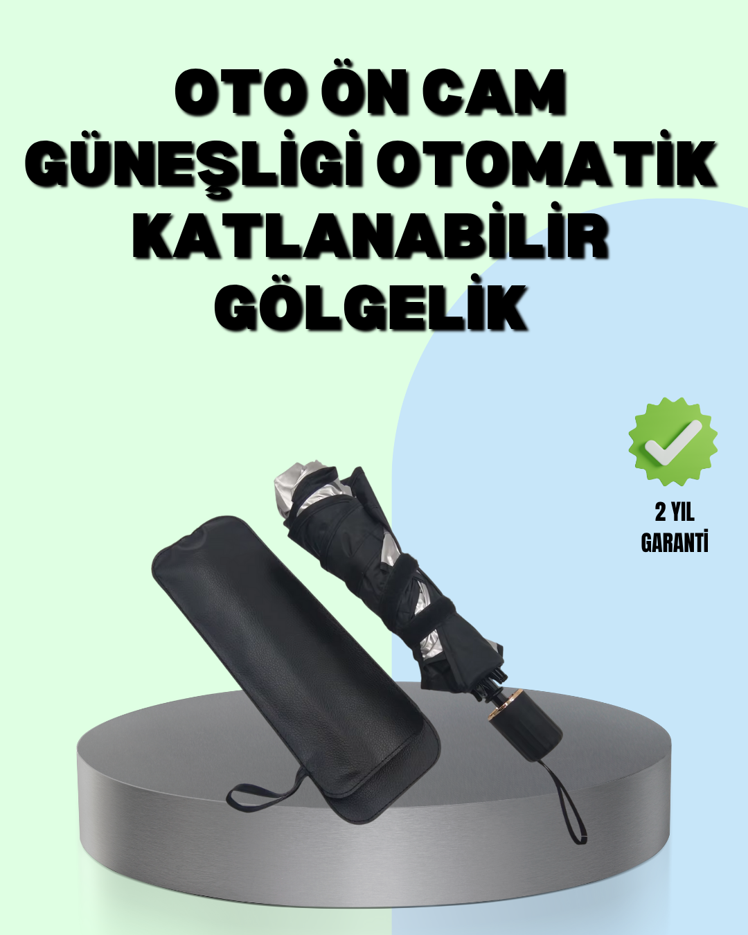 Katlanabilir Oto Güneşlik – UV Koruma ve Isı Yalıtımı - Lisinya