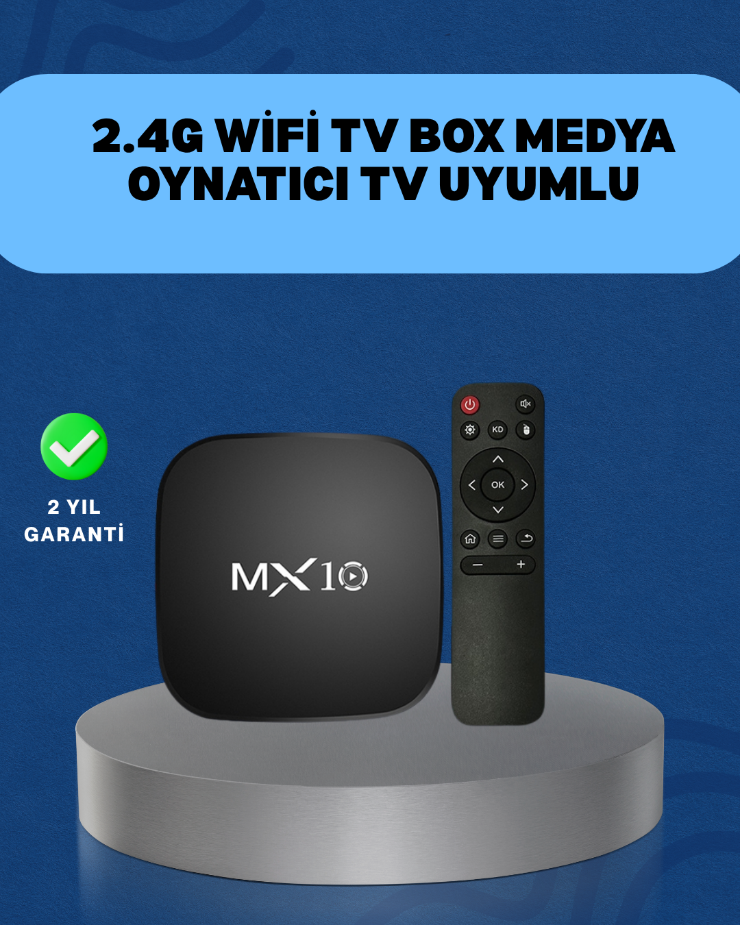 4K Medya Kutusu HDMI-USB Bağlantılı Android TV Çözümü - Lisinya 4K Medya Kutusu HDMI-USB Bağlantılı Android TV Çözümü - Lisinya