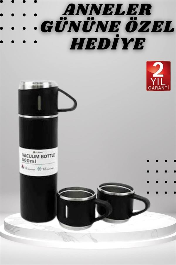 3 Bardaklı Termos Seti Anneler Gününe Özel Hediye Taşınabilir Sızdırmaz Isı Koruyucu - Lisinya 3 Bardaklı Termos Seti Anneler Gününe Özel Hediye Taşınabilir Sızdırmaz Isı Koruyucu - Lisinya