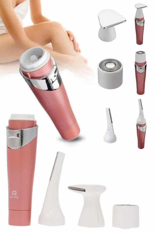 3 Başlıklı Yüz Kaş Epilasyon Aleti Değiştirilebilir Başlık Hassas Ciltlere Uygun - Lisinya