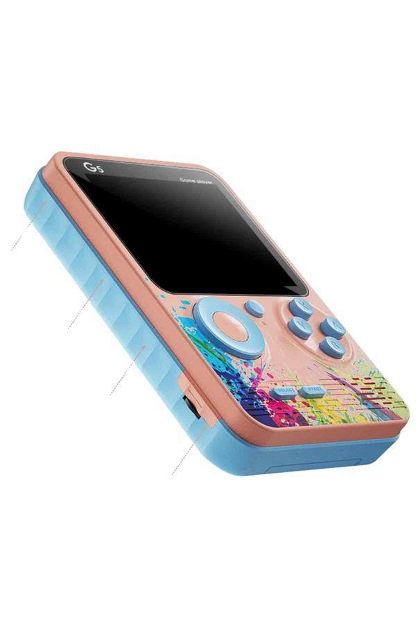 3 İnç Ekran 500 Oyunlu Game Box Mini Taşınabilir Oyun Konsolu - Lisinya