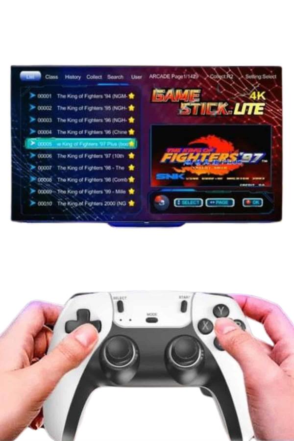 3D HD Game Stick Pro Retro Game Stick Joystick Oyun Konsolu - Lisinya