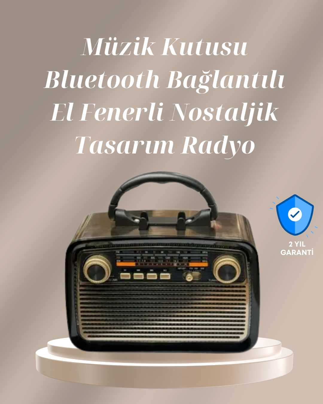 Bluetooth Bağlantılı Taşınabilir Hoparlör – FM/AM Radyo Özellikli, Şarj Edilebilir Batarya, 1 kg - Lisinya Bluetooth Bağlantılı Taşınabilir Hoparlör – FM/AM Radyo Özellikli, Şarj Edilebilir Batarya, 1 kg - Lisinya