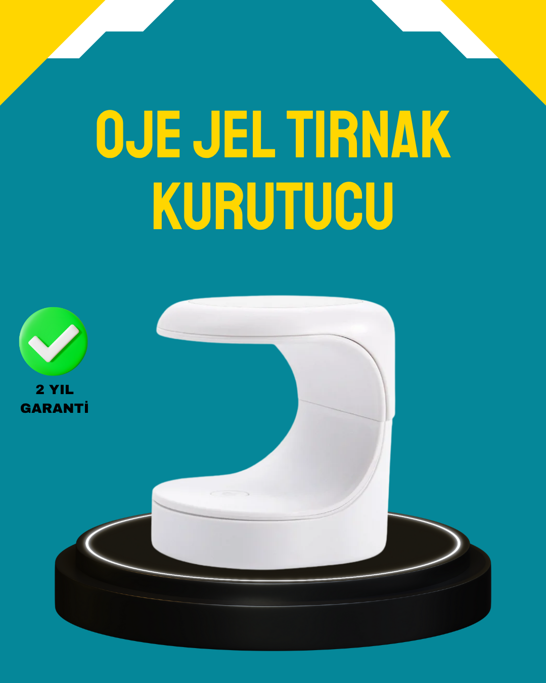 3 Boncuklu Hızlı Kurutucu – 30 Saniyede Etkili Sabitleme - Lisinya