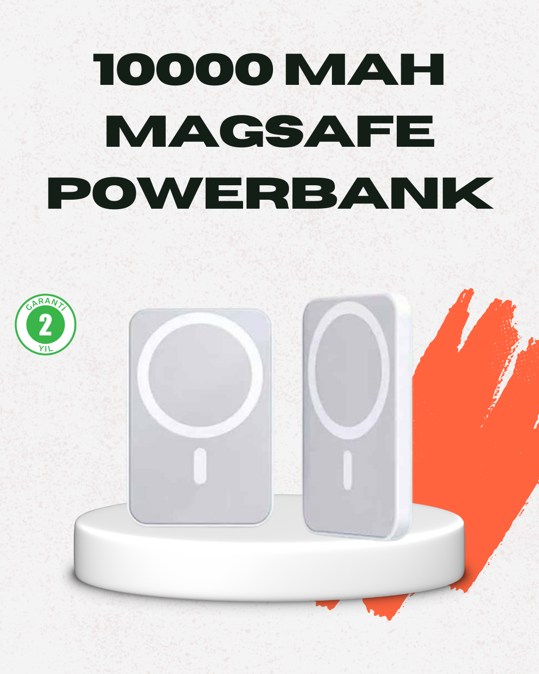 MagSafe Uyumlu 10000 mAh Powerbank - Lisinya