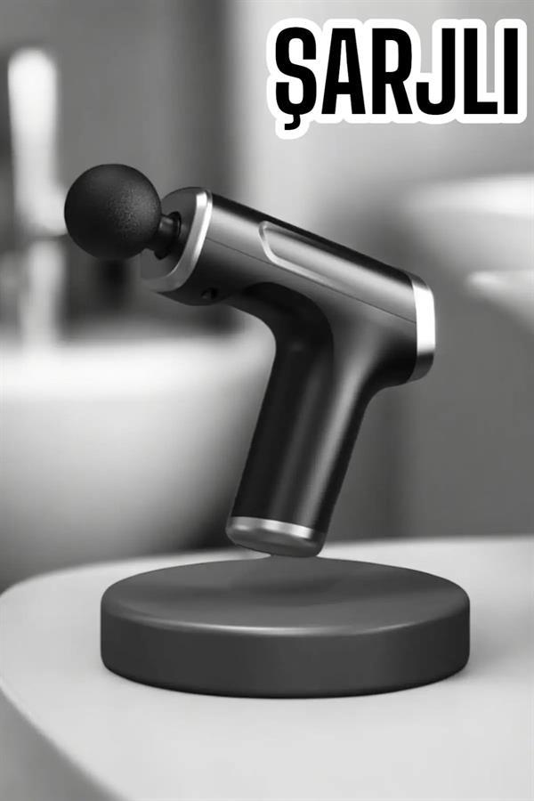 4 Başlıklı Darbeli Şarjlı Masaj Aleti Tabancası Kablosuz - Lisinya 4 Başlıklı Darbeli Şarjlı Masaj Aleti Tabancası Kablosuz - Lisinya