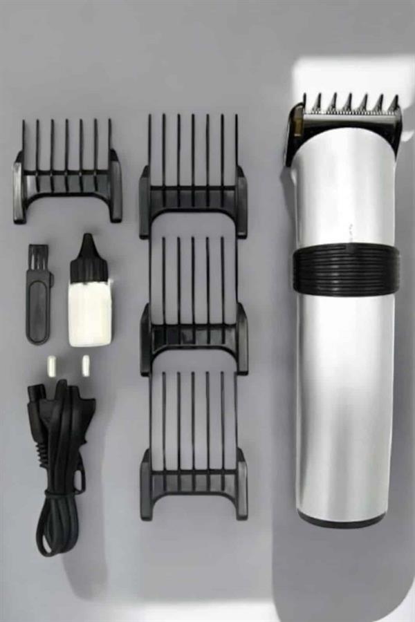 4 Taraklı Profesyonel Şarjlı Saç ve Sakal Kesme Tıraş Makinesi Seti - Lisinya