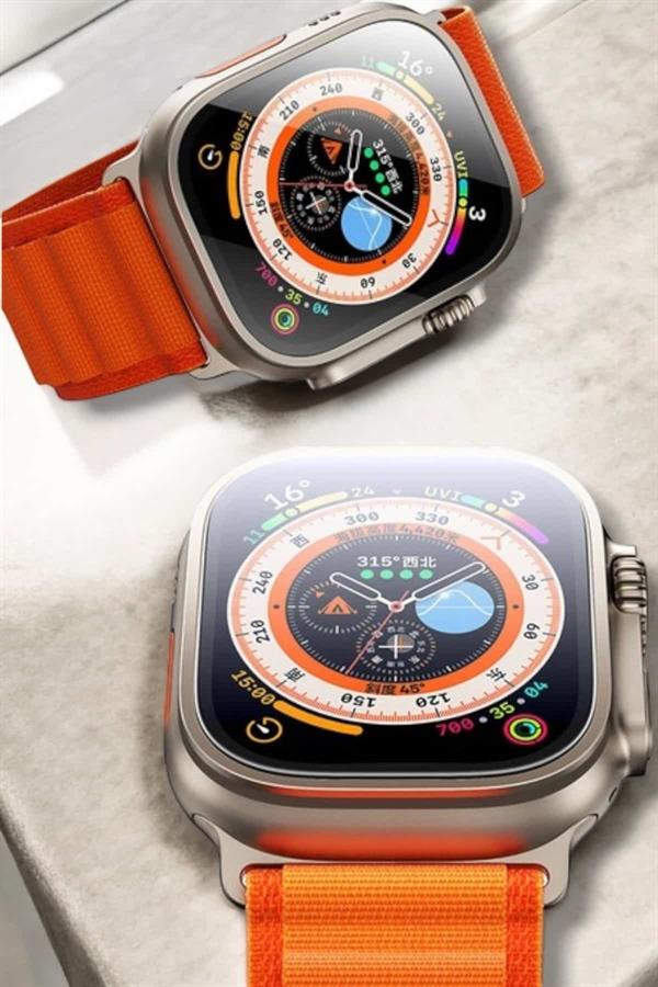 49MM Ekranlı, Kan Basıncı ve Adımsayar Özellikli Bluetooth Akıllı Saat - Lisinya