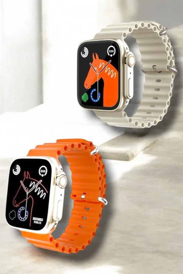 49MM Ekranlı, Kan Basıncı ve Adımsayar Özellikli Bluetooth Akıllı Saat - Lisinya