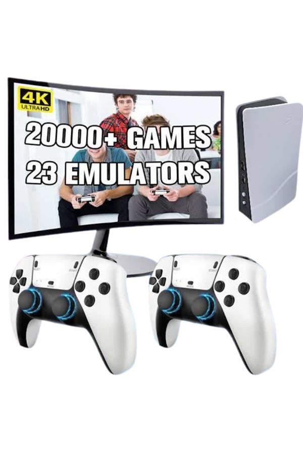 Yeni nesil 4k Hd 2.4g Kablosuz Kol 3000 Oyunlu Game Station Retro Atari Game Box - Lisinya