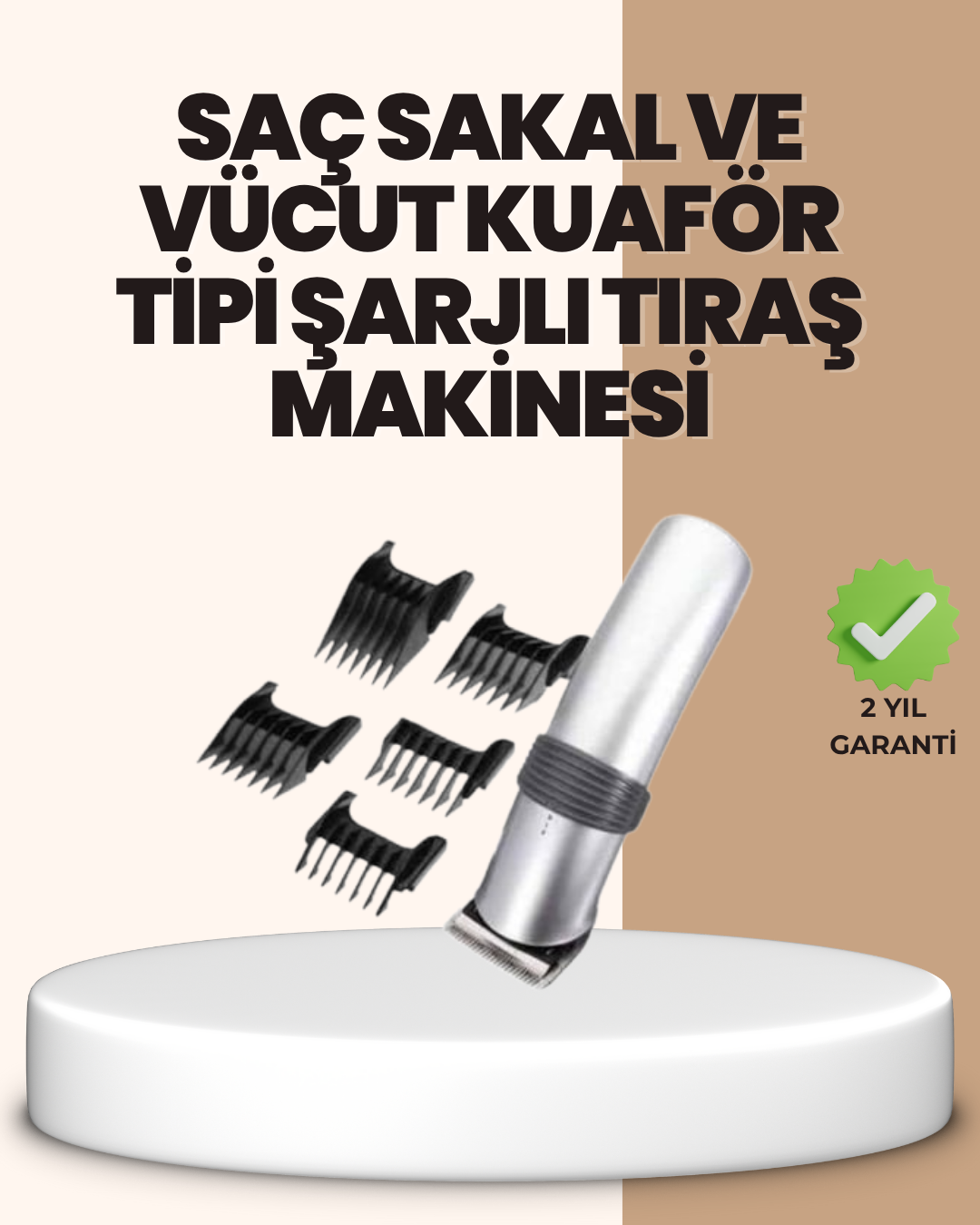 Tıraş Makinesi Temizlik ve Yağlama Setiyle Birlikte - Lisinya