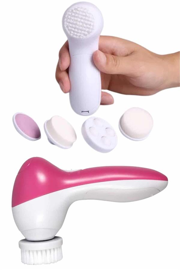 5 Başlıklı Titreşimli Cilt Temizleme Seti Canlandırıcı ve Onarıcı - Lisinya