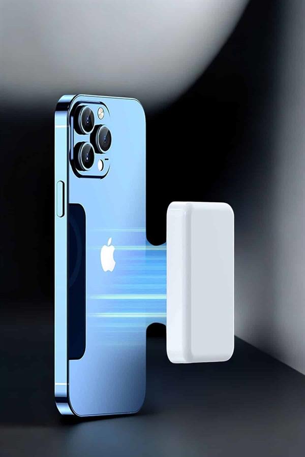 5000 Mah İOS Uyumlu Magsafe Kablosuz Şarj Hızlı Şarj Desteği - Lisinya