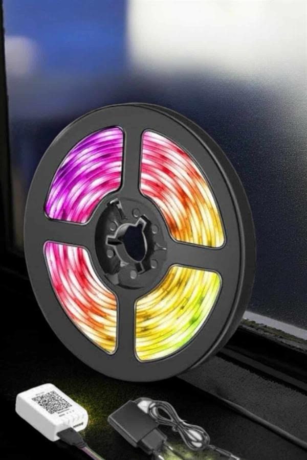 5M RGB Işıklı Her Ortama Uygun Led Işık - Lisinya