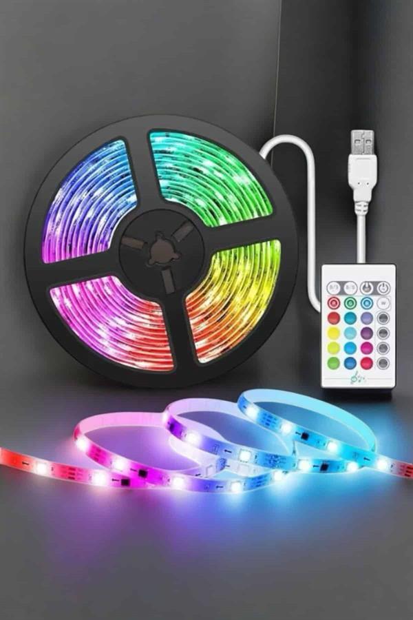5M RGB Işıklı Her Ortama Uygun Led Işık - Lisinya