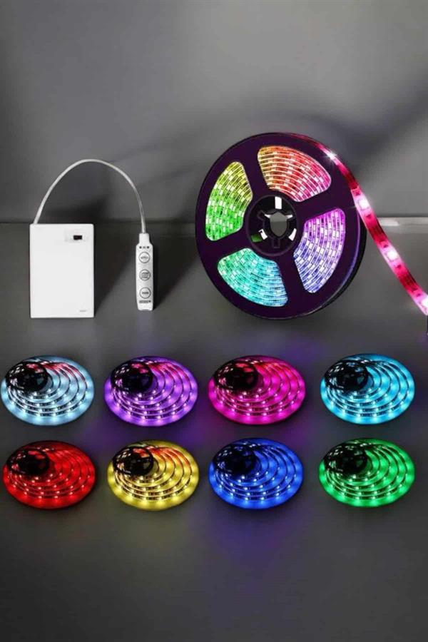 5M RGB Işıklı Her Ortama Uygun Led Işık - Lisinya