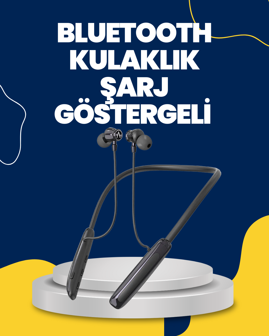 Uzun Süreli Kullanım Boyun Askılı Kablosuz Kulaklık – Hızlı Şarj, Ergonomik Tasarım - Lisinya Uzun Süreli Kullanım Boyun Askılı Kablosuz Kulaklık – Hızlı Şarj, Ergonomik Tasarım - Lisinya