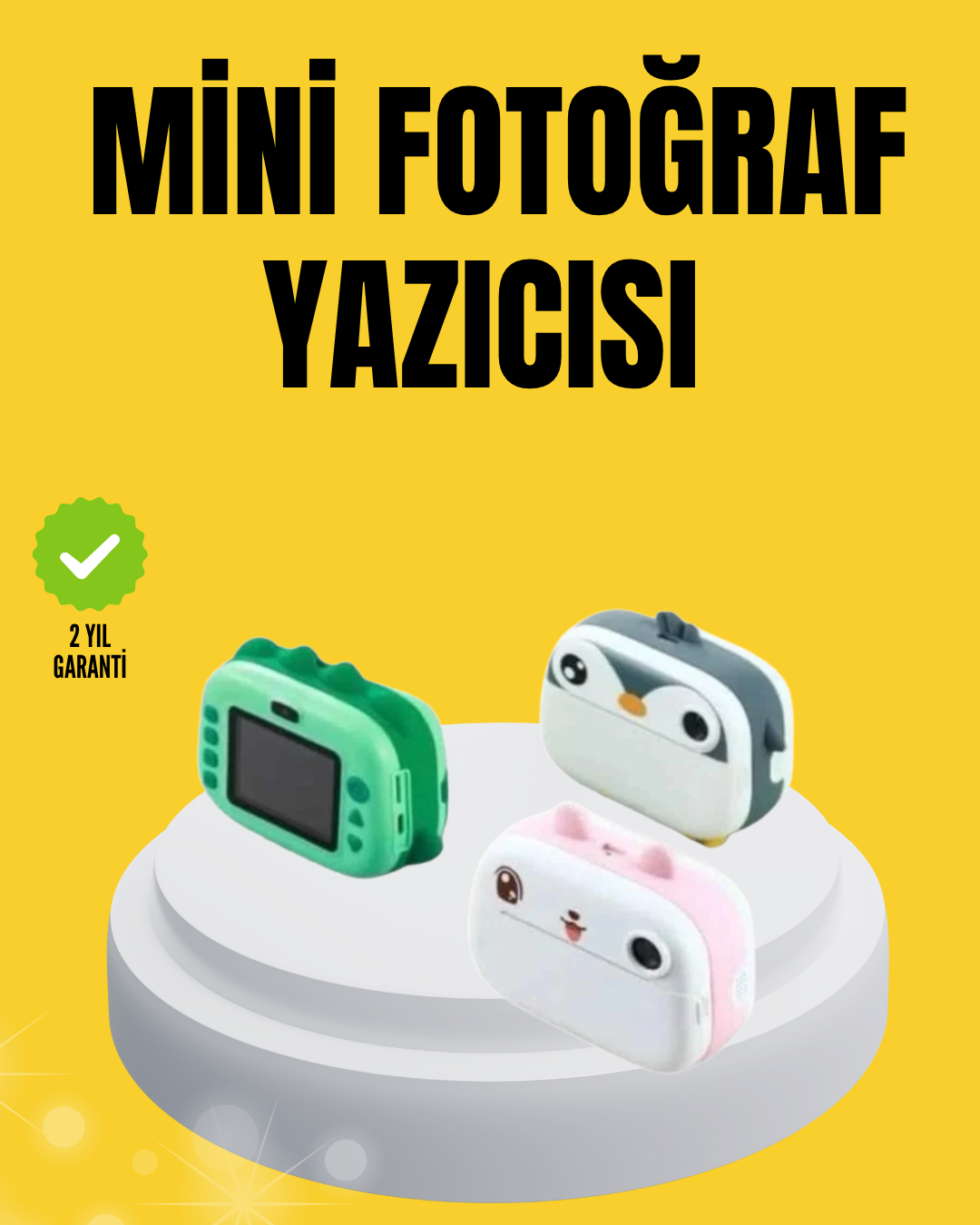 Baskı Kamera – Çift Lensli, Anında Baskı ve 10X Zoom Özellikli Dijital Fotoğraf Makinesi - Lisinya