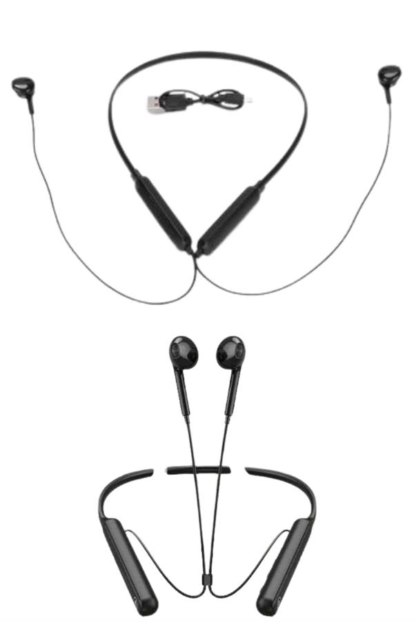 60 Saat Kablolu Boyun Askılı Dijital Göstergeli Bluetooth Kulaklığı - Lisinya 60 Saat Kablolu Boyun Askılı Dijital Göstergeli Bluetooth Kulaklığı - Lisinya