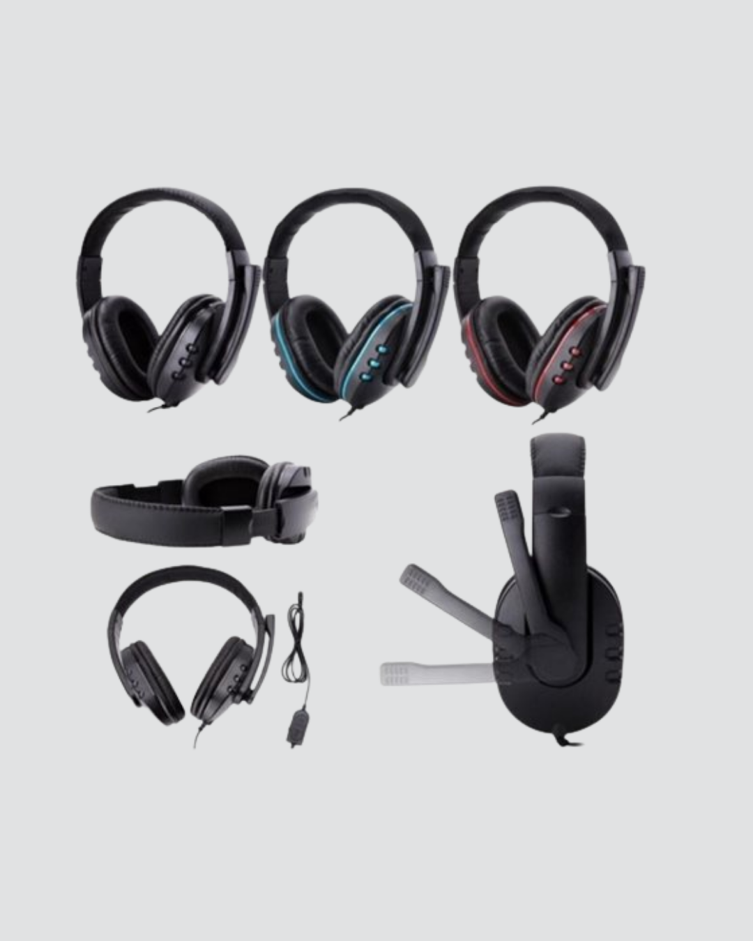 Kablolu Gaming Headset – Net Ses Ayrımı ve Ayarlanabilir Konfor - Lisinya