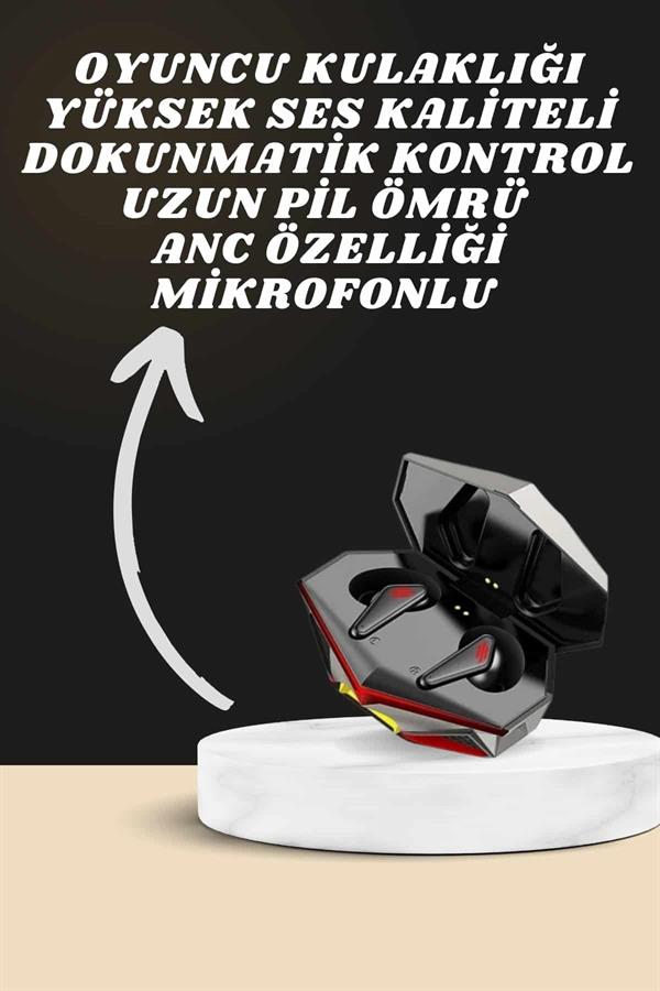 7 Kordonlu Akıllı Saat Ve Oyuncu Kulaklığı Bluetooth Bağlantılı Android ve İOS Uyumlu - Lisinya