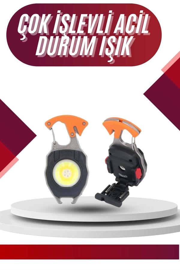 7 Modlu Mini Led Lamba Anahtarlık USB Şarjlı Kamp İçin Taşınabilir - Lisinya 7 Modlu Mini Led Lamba Anahtarlık USB Şarjlı Kamp İçin Taşınabilir - Lisinya