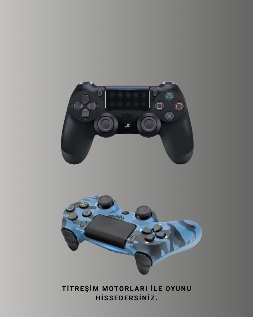 Ergonomik Tasarımlı Oyun Kolu – Hassas Tetikler ve Analog Stickler - Lisinya