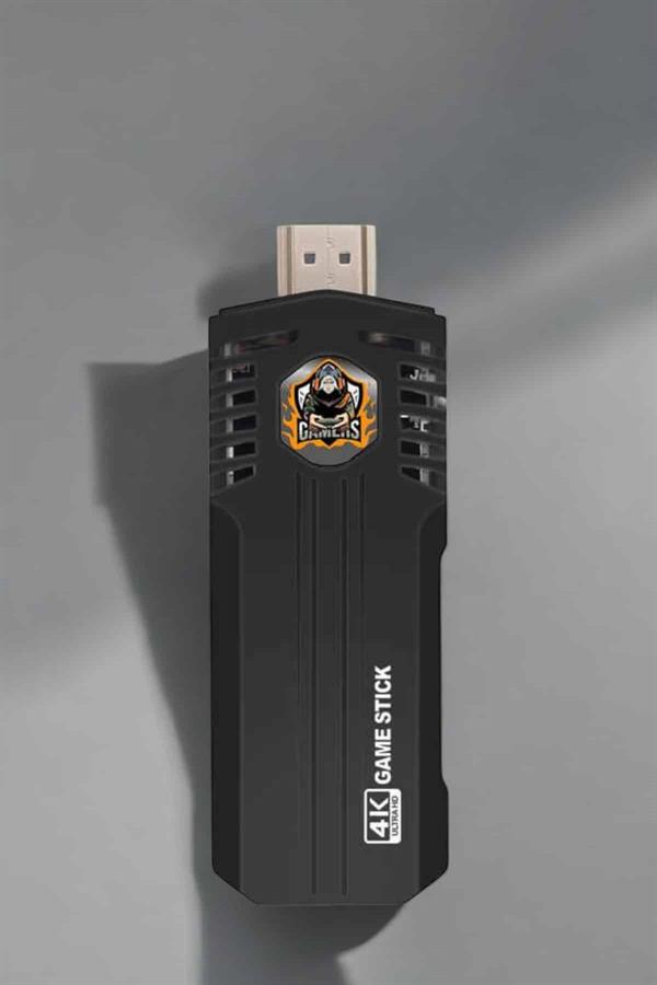 8K Android TV Gme Stick Video Oyun Konsolu Aile Retro 35000 Oyunlu Çift Kollu - Lisinya