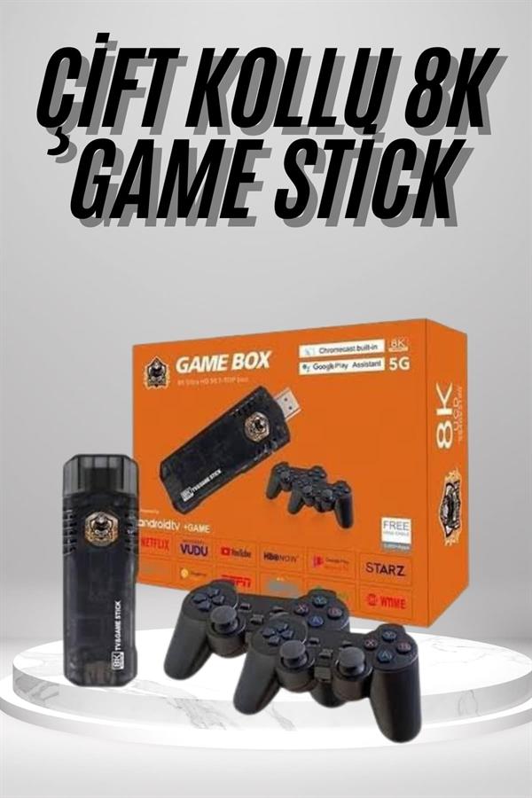 8K Ultra HD Game Box 36500 Oyunlu Game Stick Oyun Konsolu - Lisinya