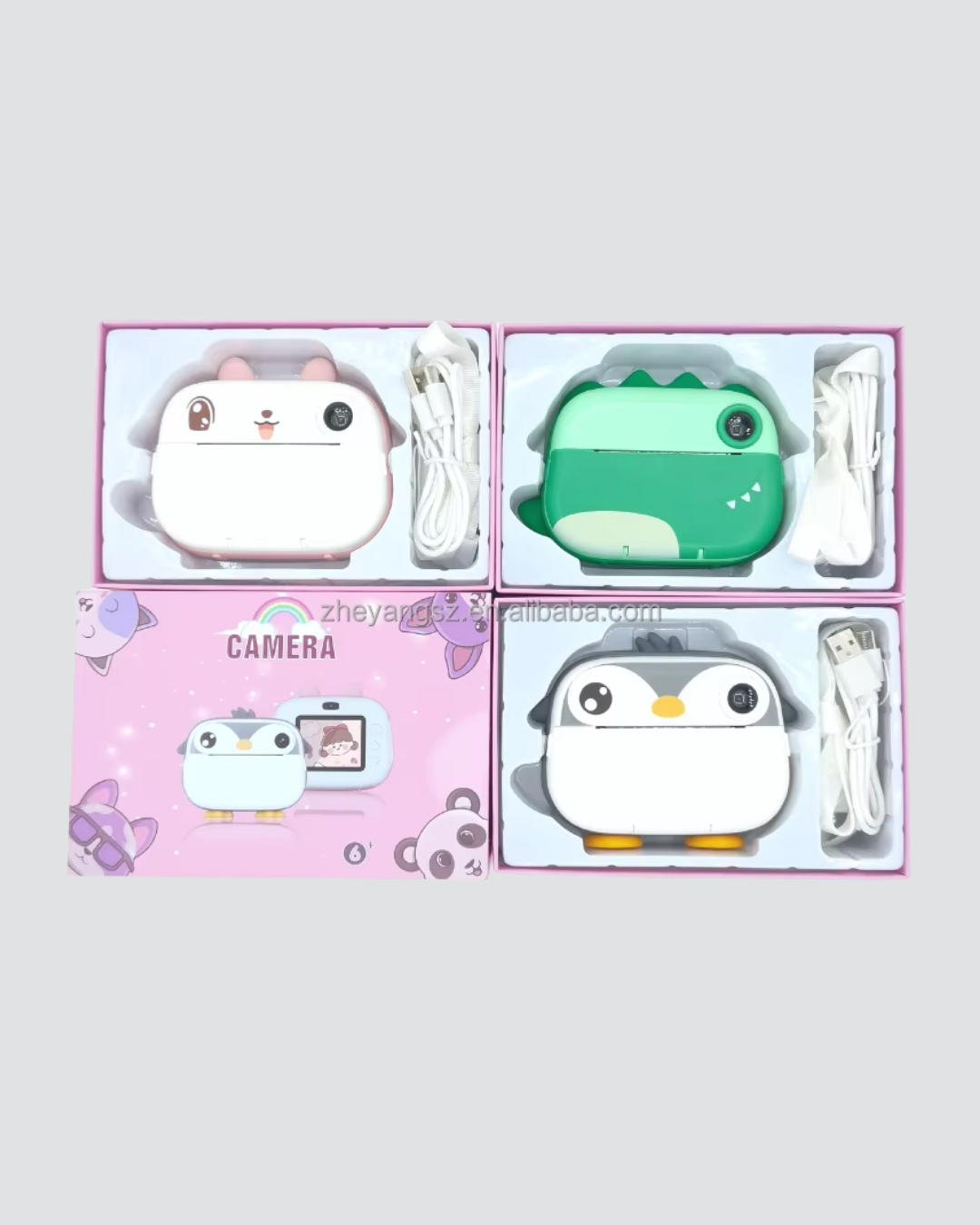 Baskı Kamera – Çift Lensli, Anında Baskı ve 10X Zoom Özellikli Dijital Fotoğraf Makinesi - Lisinya