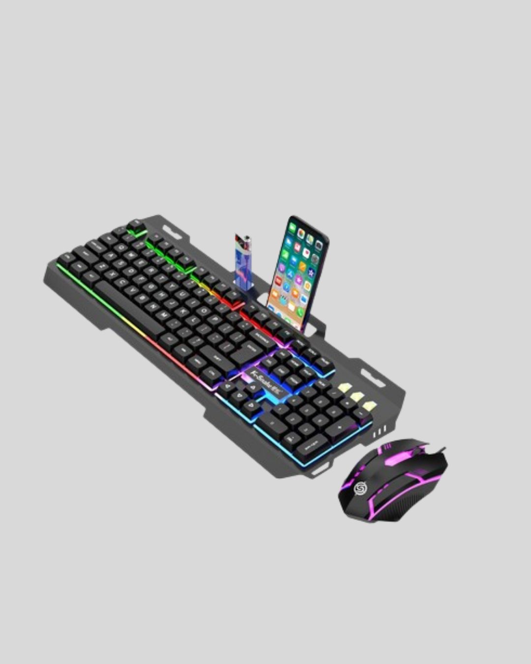 RGB Aydınlatmalı Oyuncu Klavye Mouse – Mekanik Hissiyat, Maksimum Kontrol - Lisinya