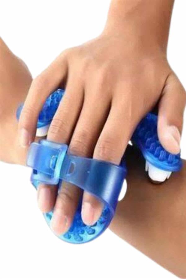 9 Bilyeli Masaj Eldiveni Tüm Vücut Masajına Uygun Kafa Masaj Aleti - Lisinya