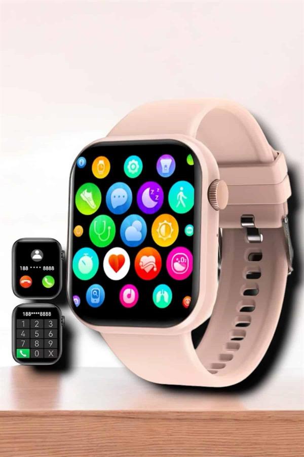 Akıllı Saat 44mm Çelik Kasa, OLED Ekran ve Gelişmiş Sağlık Takibi - Lisinya