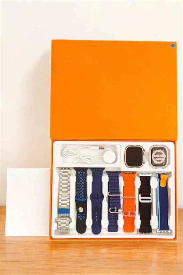 Akıllı Saat 7 Farklı Kordonlu Arama Cevaplayan Bildirim GPS Özelliği - Lisinya