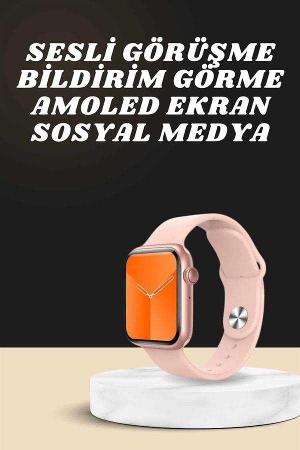 Akıllı Saat Alarm ve Titreşim Uyku ve Sağlık Takibi GPS Uyumlu Nabız Ölçer Sesli Görüşme - Lisinya Akıllı Saat Alarm ve Titreşim Uyku ve Sağlık Takibi GPS Uyumlu Nabız Ölçer Sesli Görüşme - Lisinya
