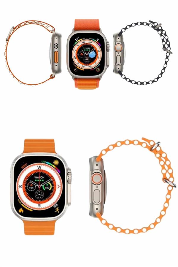 yeni nesil Akıllı Saat Android ve İOS Uyumlu 49 MM NFC Özelliği GPS Takibi - Lisinya