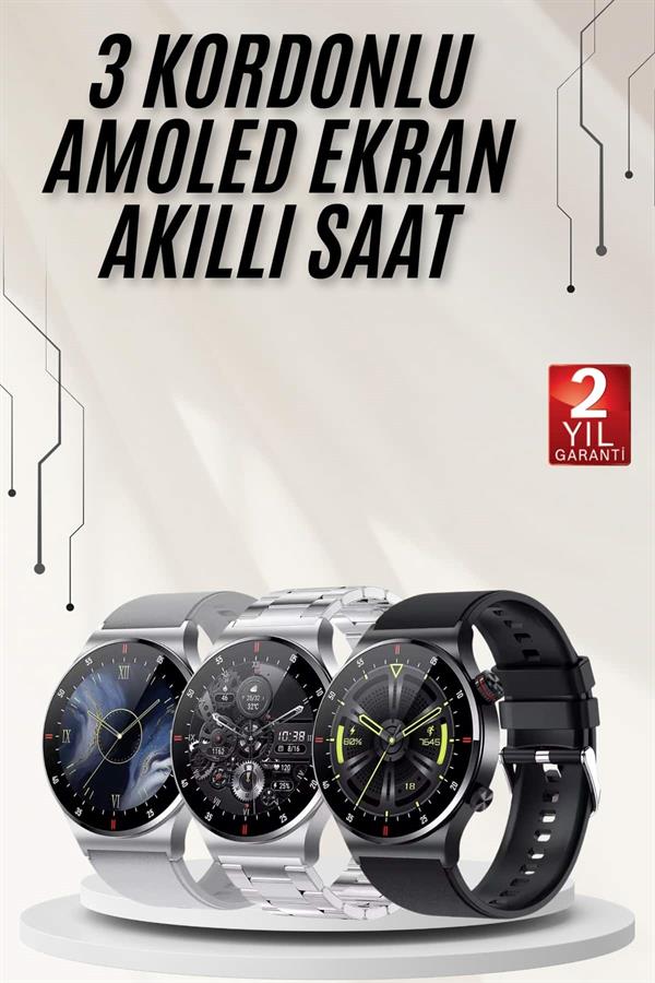 Akıllı Saat Arama Cevaplama Müzik Dinleme GPS Takibi - Lisinya