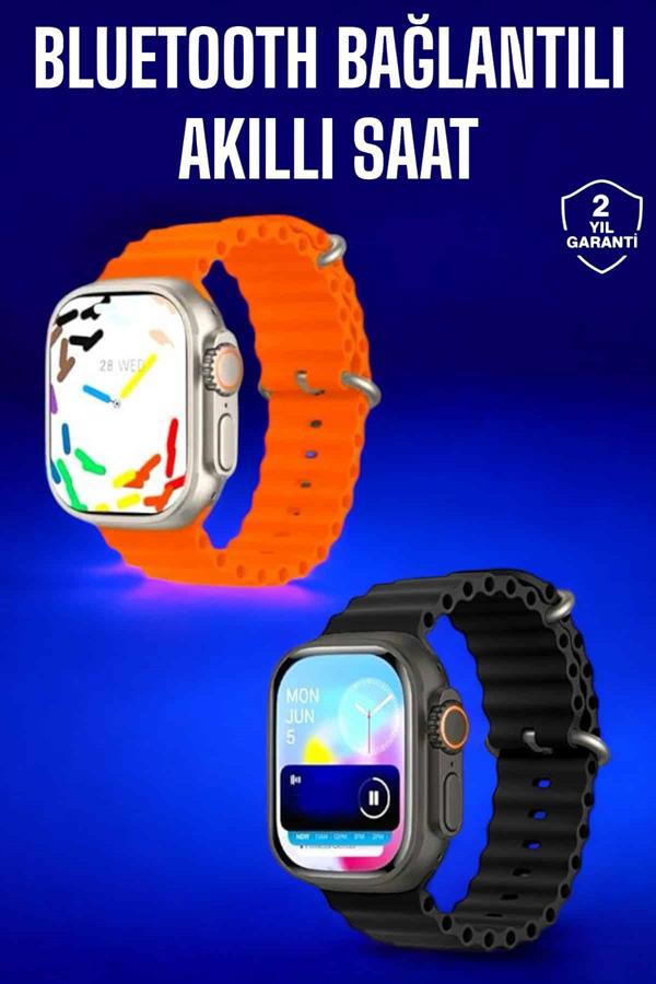 Akıllı Saat Arama Cevaplayan Bildirim Görme Yeni Nesil Bluetooth Bağlantılı - Lisinya