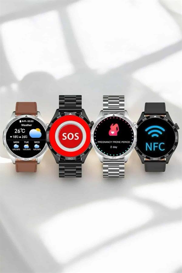 Akıllı Saat Bildirim Görme Sesli Görüşme Çoklu Kordon GPS Takibi - Lisinya